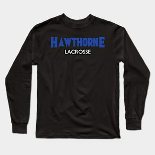 Hawthorne Lacrosse Class of 2024 Artwork Long Sleeve T-Shirt